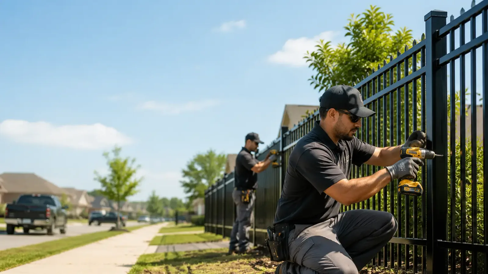 Metal Fence Installation in Seville, FL